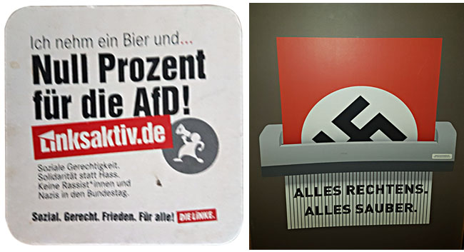 Null Prozent für die afd