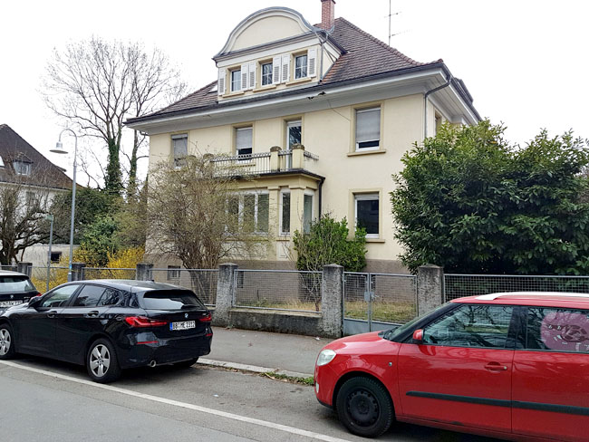 Villa im Konstanzer Musikerviertel Neuhauserstrasse