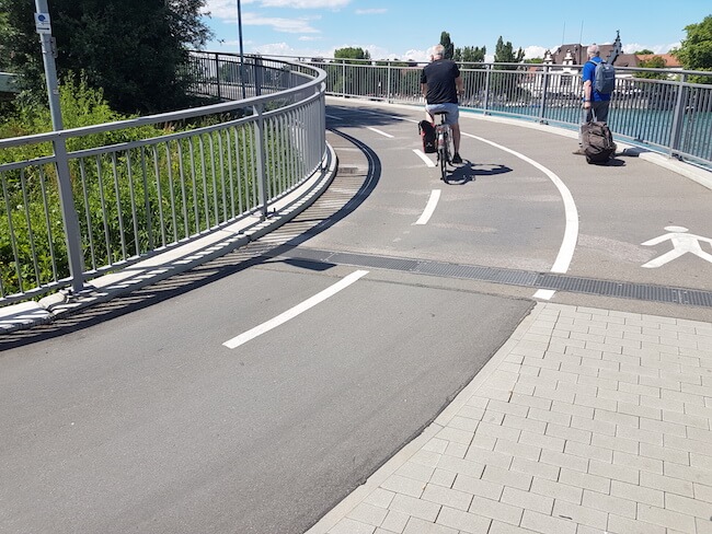 Fahrradspindel am Bärengraben