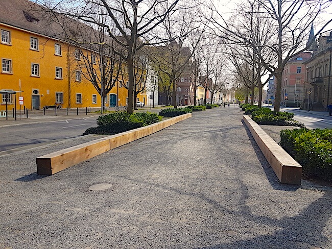 Konstanz Bouleplatz auf der Laube